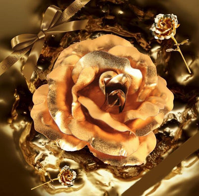 Gold-Plated Flowers