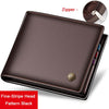 Wallet Men 100% Genuine Leather