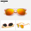 Bamboo Wooden Mirror Sunglasses