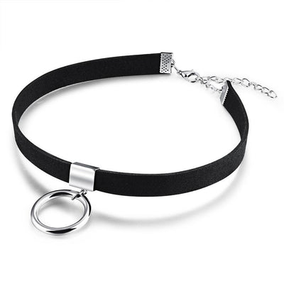 Choker Velvet O Ring