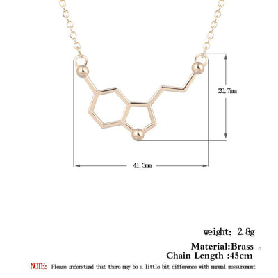 CHEMISTRY MOLECULE PENDANT