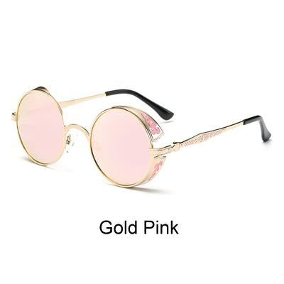 Vintage Round Mirror Sunglasses