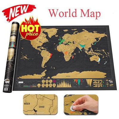 Scratch Map Travel