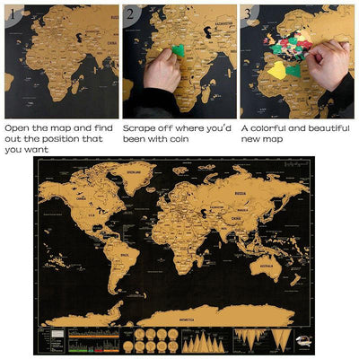 Scratch Map Travel