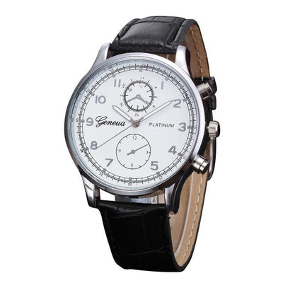 Fashion New Leather Watch Men Classic