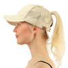 Ponytail baseball cap