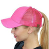 Ponytail baseball cap